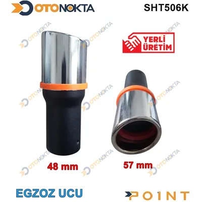 Egzoz Ucu Üniversal Krom Çapı 38-48