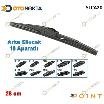 Silecek Arka İnwels 28 cm 10 Aparatlı