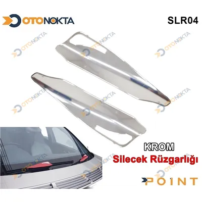 Silecek Rüzgarlığı Krom Renk Beyaz Parçalı
