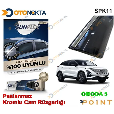 Cam Rüzgarlığı Chery 4 Lümetal Kromlu Omoda 5 Sunplex