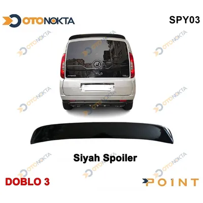 Spoyler Anatomik Fiat Ticari Doblo 3 Piyano Bla