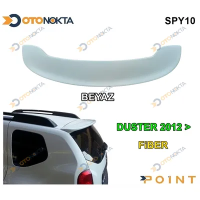 Spoyler Dacia Fiber Binek Duster 12 Beyaz