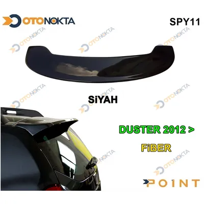 Spoyler Dacia Fiber Binek Duster 12 Siyah