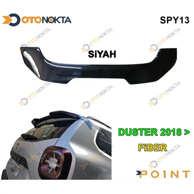 Spoyler Dacia Fiber Binek Duster 18+ Siyah