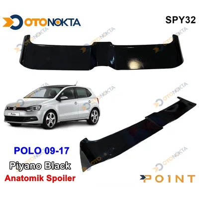 Spoyler Anatomik Volkswagen Polo 09-17 Piyano Black
