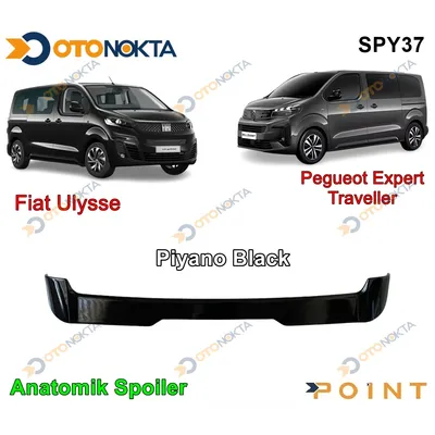 Spoyler Anatomik Peugeot Ulysse - Expert Uzun Siyah