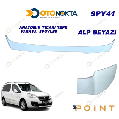 Spoyler Anatomik Citroen Ticari Tepe Yarasa Mdl Alp Beyaz