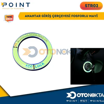 Anahtar Giriş Çerçevesi Fosforlu Mavi