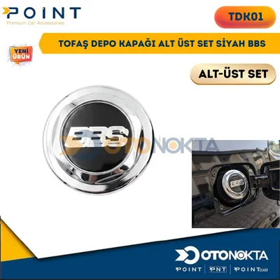 Tofaş Depo Kapağı Alt Üst Set Siyah Bbs