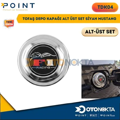 Tofaş Depo Kapağı Alt Üst Set Siyah Mustang