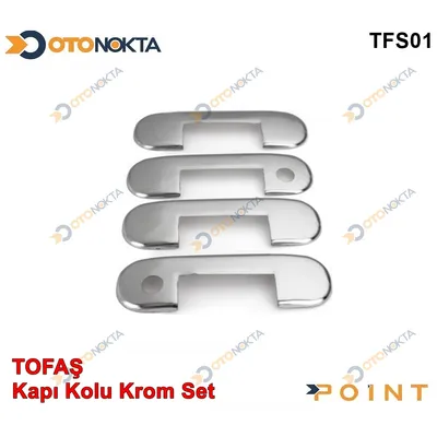 Tofaş Kapı Kolu Krom 4 Parça