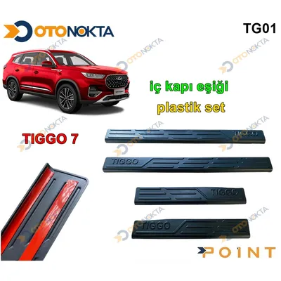 Tiggo 7-8 Pro İç Kapı Eşiği Plastik 4 Kapı
