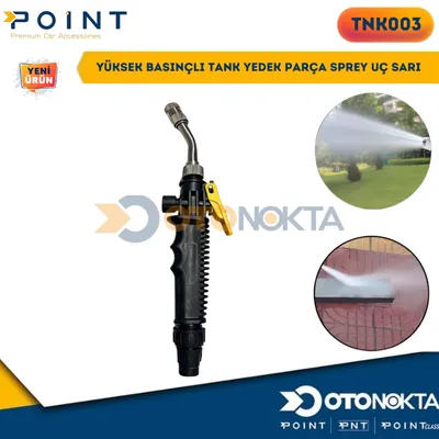 Yüksek Basınçlı Tank Yedek Parça Sprey Uç Sarı