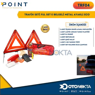 Trafik Seti Ful Set E Belgeli Metal Ayaklı Eco