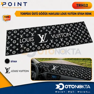 Torpido Üstü Göğüs Havlusu Lous Vution Siyah Renk