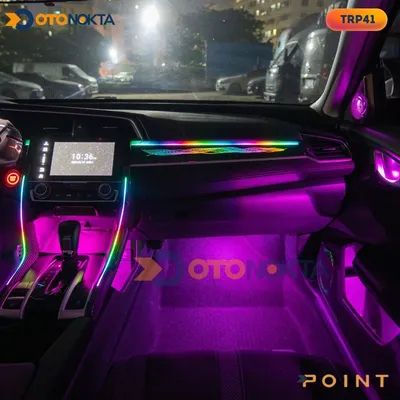 Torpido Orjinal Animasyonlu LED 22 Prç Honda Civic 16-21 – görsel 2