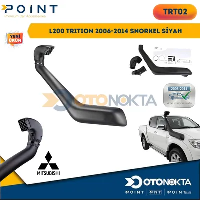 L200 Triton 2006-2014 Snorkel Siyah