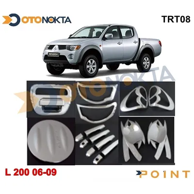 L200 Triton 2006-2009 6 Parça Krom Set