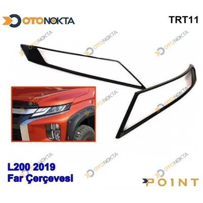 L200 Triton 2019+ Far Çerçevesi 2 Prç