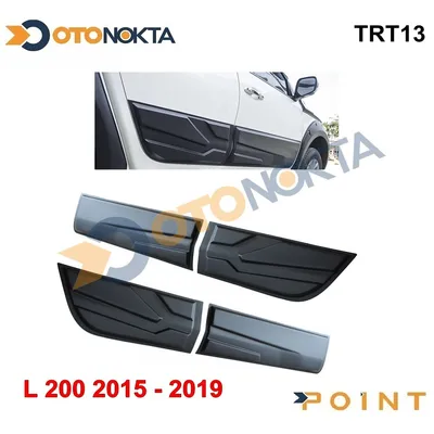 L200 Triton 15-2020 Yan Kapı Koruması Siyah