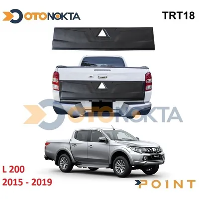 L200 Triton 15-2020 Bagaj Kapak Dekor Geniş Siyah