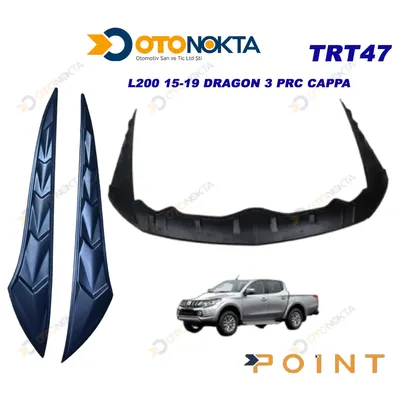 Ön Kaput Koruyucu L200 15-19 Dragon 3 Prç Cappa