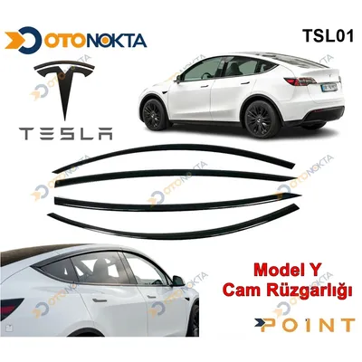 Cam Rüzgarlığı Tesla Model Y 4'lü