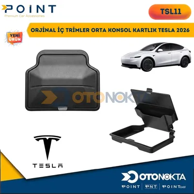 Orjinal İç Trimler Orta Konsol Kartlık Tesla 2026