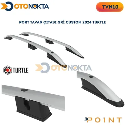 Port Tavan Çıtası Gri Ford Custom 2024 Sonrası Turtle