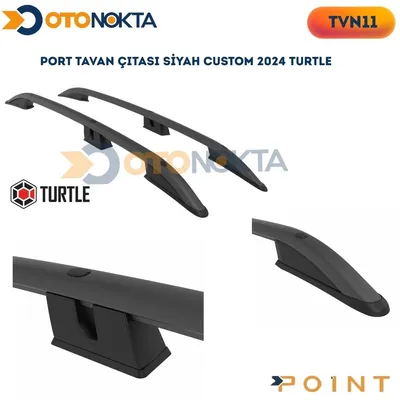 Port Tavan Çıtası Siyah Ford CUSTOM2024 Sonrasıturtle
