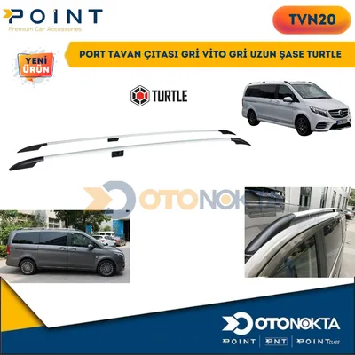Port Tavan Çıtası Gri Peugeot Vito Gri Uzun Şase Turtle