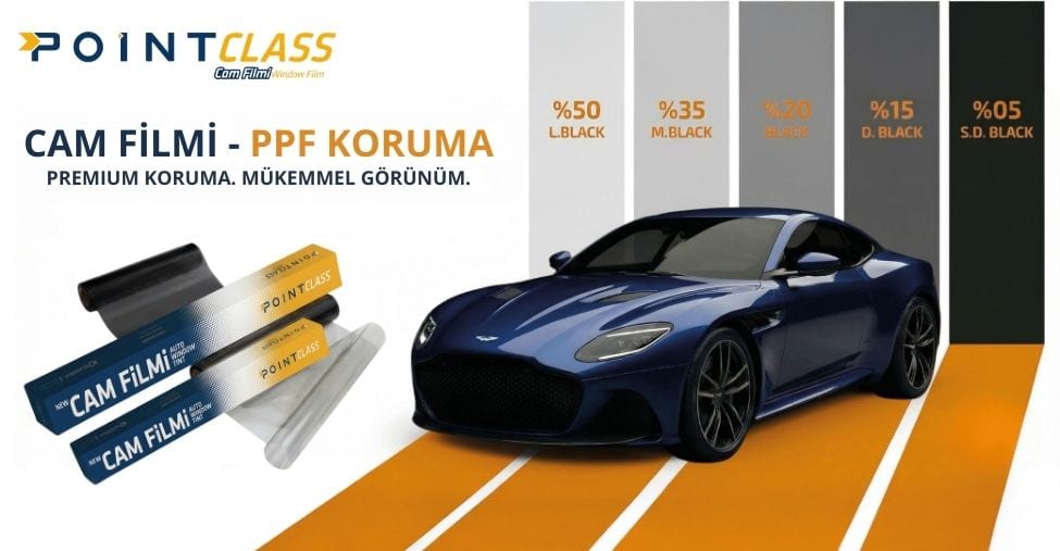 POINT CLASS cam filmi ve PPF koruma filmi ürünleri